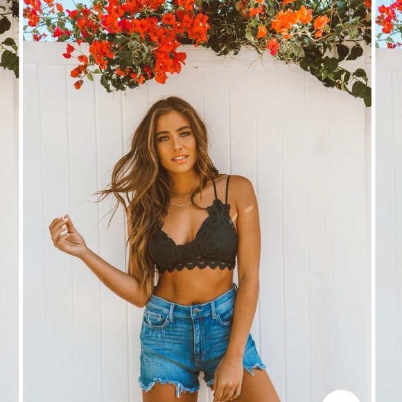 Crush On You Black Lace Bralette, BRAND NEW - Picture 3 of 4